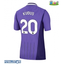 Tottenham Hotspur Mohammed Kudus #20 Tredjedrakt 2026-27 Kortermet